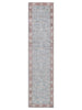 Exquisite Rugs Heritage 4620 Navy/Red Area Rug by The Met Corner Image