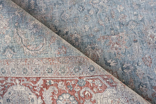 Exquisite Rugs Heritage 4620 Navy/Red Area Rug by The Met Lifestyle Image Feature