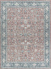 Exquisite Rugs Heritage 4622 Red/Navy Area Rug by The Met main image