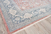 Exquisite Rugs Heritage 4622 Red/Navy Area Rug by The Met Corner Image