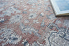 Exquisite Rugs Heritage 4622 Red/Navy Area Rug by The Met Lifestyle Image Feature