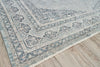Exquisite Rugs Heritage 4624 Light Blue/Rust Area Rug by The Met Closeup Image