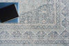 Exquisite Rugs Heritage 4624 Light Blue/Rust Area Rug by The Met 