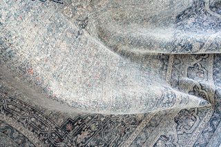 Exquisite Rugs Heritage 4624 Light Blue/Rust Area Rug by The Met 