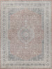 Exquisite Rugs Heritage 4625 Red/Navy Area Rug by The Met main image