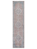 Exquisite Rugs Heritage 4625 Red/Navy Area Rug by The Met Corner Image