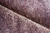 Exquisite Rugs Plush 4634 Deep Mauve Area Rug Pile Image