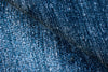 Exquisite Rugs Plush 4660 Dark Blue Area Rug