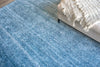 Exquisite Rugs Plush 4662 Light Blue Area Rug Lifestyle Image Feature