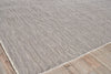Exquisite Rugs Triana 4684 Gray Area Rug Corner Image