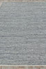 Exquisite Rugs Sorrento 4688 Dark Silver Area Rug Closeup Image
