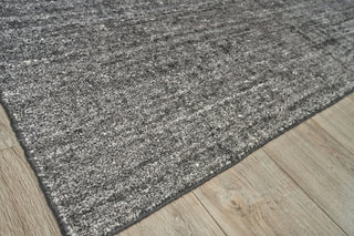 Exquisite Rugs Montero 4693 Black/Ivory Area Rug by The Met Corner Image