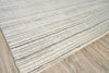 Exquisite Rugs Rossini 4695 Ivory/Gray Area Rug Corner Image