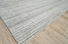 Exquisite Rugs Rossini 4696 Gray/Light Gray Area Rug Corner Image