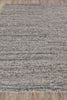 Exquisite Rugs Borelli 4712 Light Gray Area Rug Closeup Image