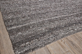 Exquisite Rugs Borelli 4714 Dark Gray Area Rug Corner Image