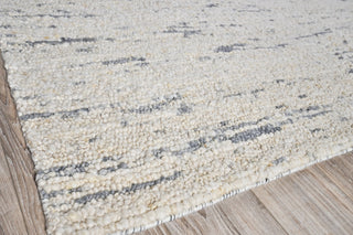 Exquisite Rugs Borelli 4749 Gray/Ivory Area Rug Corner Image