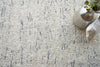 Exquisite Rugs Borelli 4749 Gray/Ivory Area Rug Detail Image