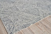 Exquisite Rugs Caprice 4760 Gray Area Rug Corner Image