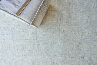 Exquisite Rugs Caprice 4771 Light Blue/Ivory Area Rug Detail Image