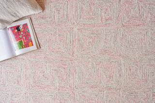 Exquisite Rugs Caprice 4772 Pink/Ivory Area Rug Detail Image