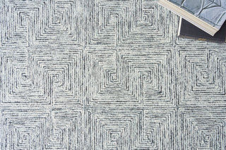 Exquisite Rugs Caprice 4773 Black/Gray Area Rug Detail Image