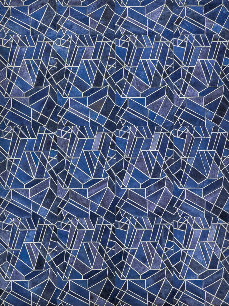 Exquisite Rugs Natural Hide 4780 Blue/Ivory Area Rug main image