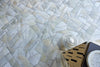 Exquisite Rugs Natural Hide 4781 Ivory Area Rug Detail Image