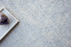 Exquisite Rugs Tranquility 4784 Silver Area Rug Lifestyle Image Feature