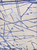 Exquisite Rugs Space Age 4824 Ivory/Royal Blue/Navy Area Rug by The Met main image