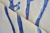 Exquisite Rugs Space Age 4824 Ivory/Royal Blue/Navy Area Rug by The Met Pile Image