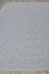 Exquisite Rugs Bali 4868 Silver/Gray Area Rug
