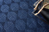 Exquisite Rugs Manzoni 4875 Navy Area Rug Lifestyle Image Feature