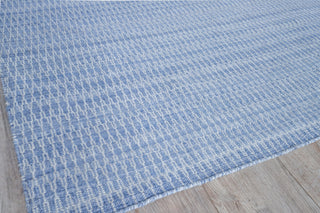 Exquisite Rugs Florence 4879 Light Blue Area Rug Corner Image