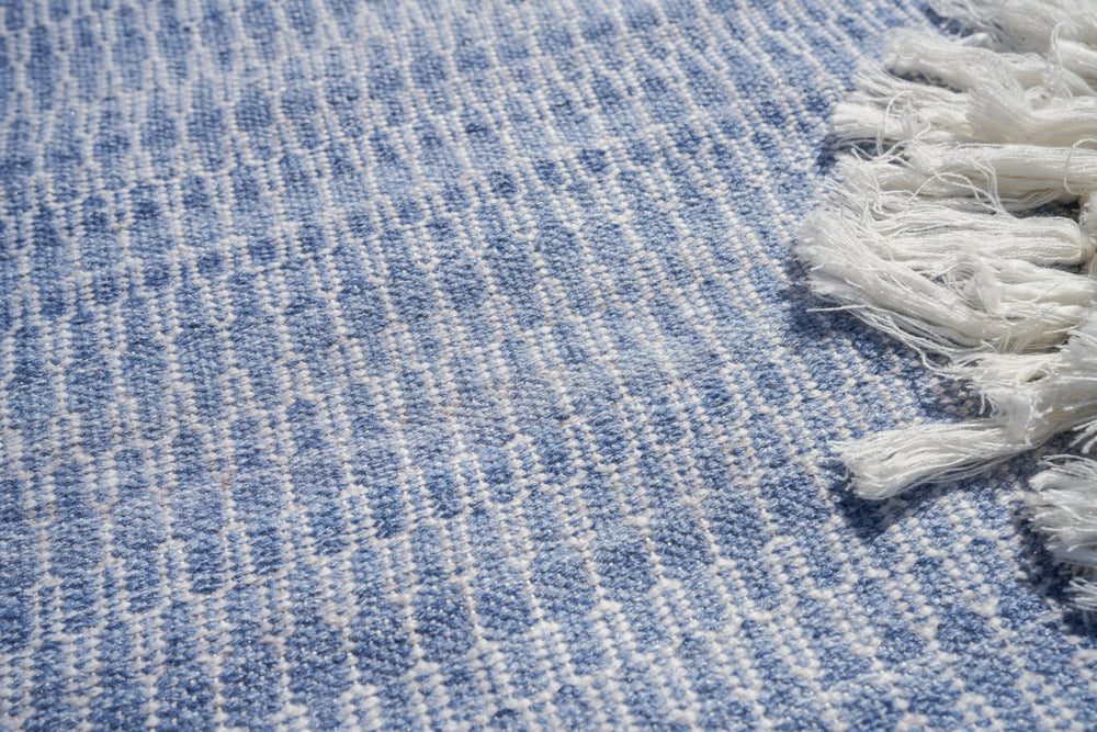 Exquisite Rugs Florence 4879 Light Blue Area Rug Lifestyle Image Feature