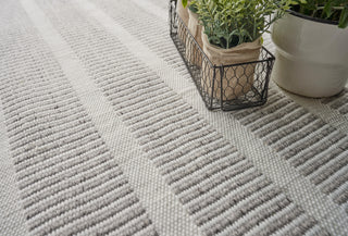 Exquisite Rugs Boca 4888 Ivory/Gray Area Rug Lifestyle Image Feature