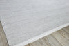 Exquisite Rugs Bintan 4896 Ivory/Silver Area Rug Corner Image