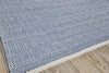 Exquisite Rugs Echo 4898 Ivory/Blue Area Rug