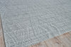 Exquisite Rugs Crescendo 4905 Charcoal Gray Area Rug Corner Image