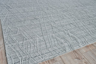Exquisite Rugs Crescendo 4905 Charcoal Gray Area Rug Corner Image