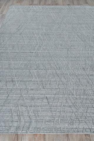 Exquisite Rugs Crescendo 4905 Charcoal Gray Area Rug Closeup Image