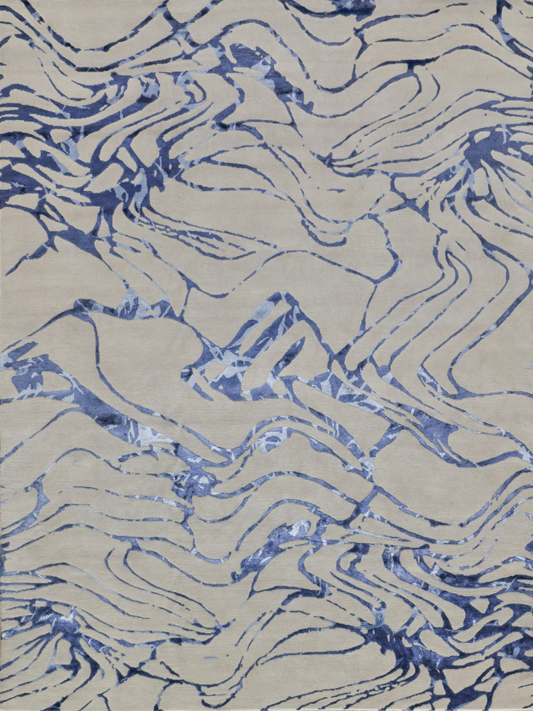Exquisite Rugs Aries 4910 Blue Area Rug by The Met main image