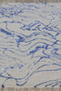 Exquisite Rugs Aries 4910 Blue Area Rug by The Met Closeup Image