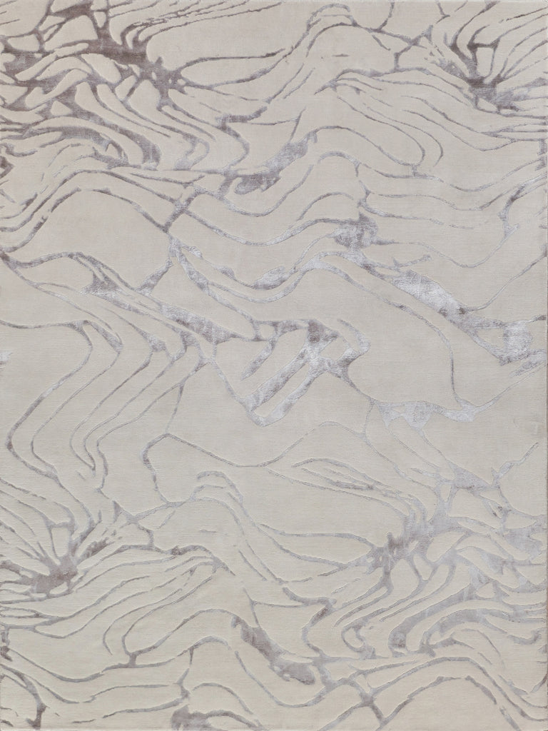Exquisite Rugs Aries 4911 Silver Area Rug by The Met main image