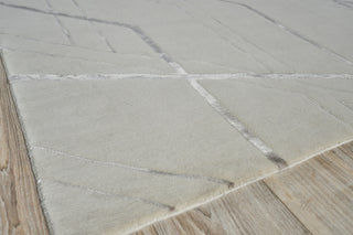 Exquisite Rugs Aries 4919 Silver Area Rug by The Met Corner Image