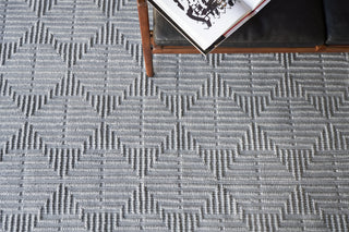 Exquisite Rugs Manzoni 4958 Gray Area Rug Detail Image
