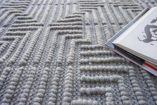 Exquisite Rugs Manzoni 4958 Gray Area Rug Lifestyle Image Feature