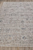 Exquisite Rugs Cambridge 4965 Silver/Blue Area Rug Closeup Image