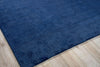 Exquisite Rugs The Blues 4975 Navy Area Rug Corner Image