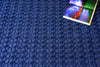 Exquisite Rugs The Blues 4976 Navy Area Rug Detail Image